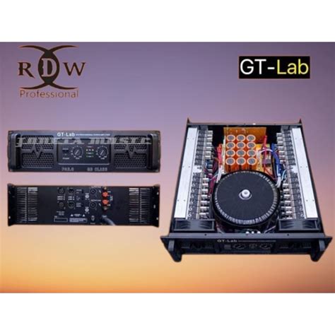 Jual Power Amplifier Gt Lab Rdw Pa Pa Channel Shopee