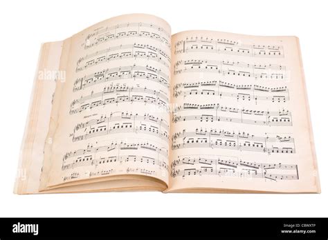 Sheet Music Book Hi Res Stock Photography And Images Alamy