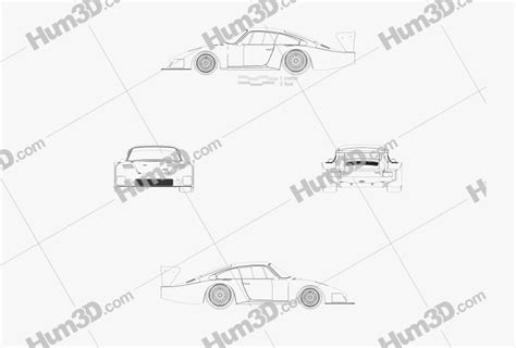 Porsche Moby Dick Blueprint Dmodels Org