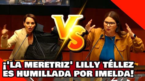 VEAN LILLY TÉLLEZ es HUMILLADA por IMELDA por ATACAR a AMLO COMO le