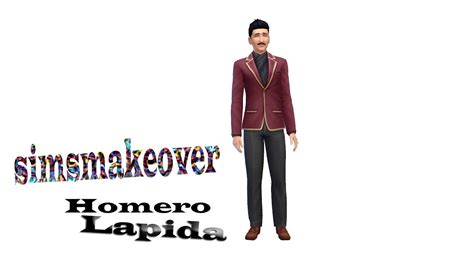 Reto Simlish Simsmakeover Homero Lapida YouTube