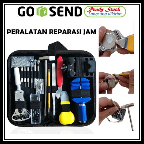 Jual Set Alat Reparasi Servis Service Jam Tangan Set Link Pin Opener