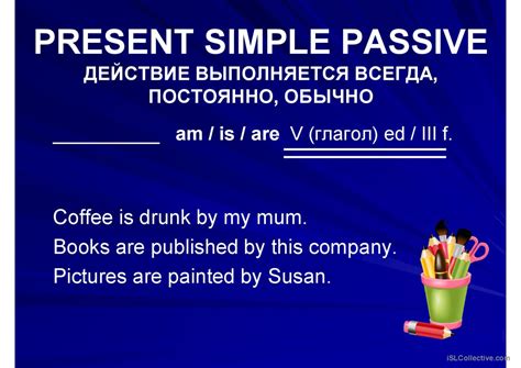 Passive Voice Present Simple Passiv English ESL Powerpoints