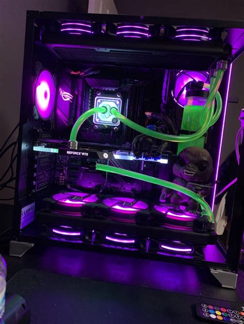 Built My Girlfriend Her First Water Cooled Pc And Upgraded Her Battledesk To Match R