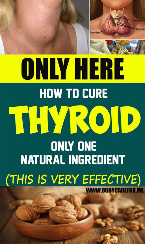 Here's How To Cure Your Thyroid Gland With Just One Ingredient! - food ...