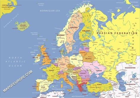 Map of Europe | Europe Map 2020 | Map of Europe | Europe Map | World ...