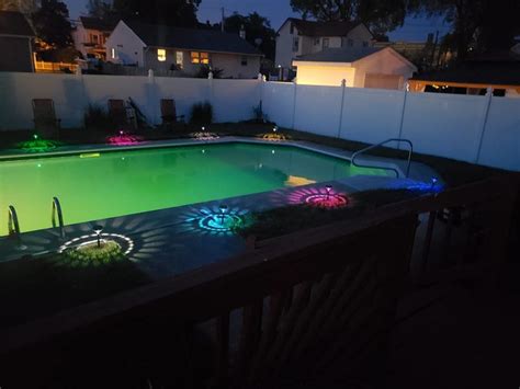 Affordable Pool Landscape Lighting Ideas - Our Blue Ridge House