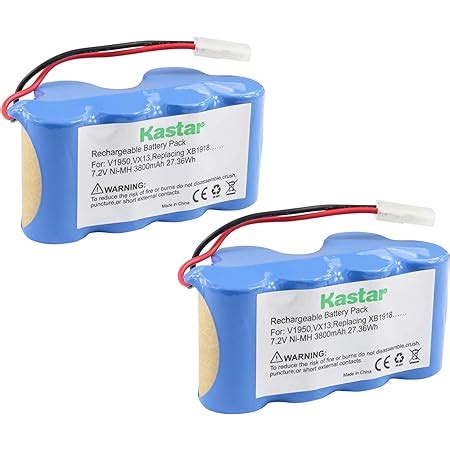 Amazon Kastar V1930 Battery 1 Pack Ni MH 4 8V 3800mAh