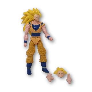 Kit 10 Action Figure Boneco Dragon Ball Z Articulado Goku Cell Piccolo