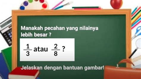 Simbol Pecahan Lebih Besar Dan Lebih Kecil Cara Mudah Membandingkan 2