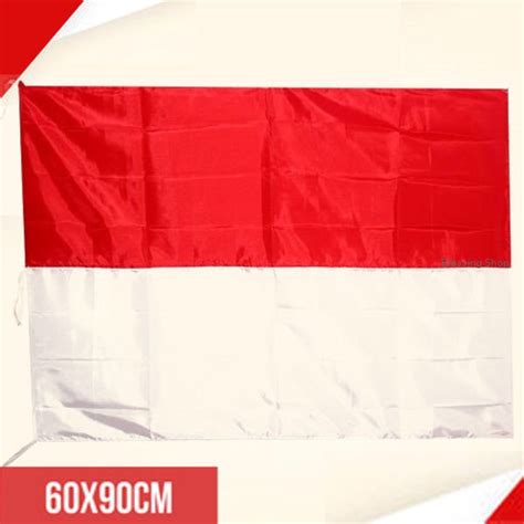 Jual Bendera Merah Putih Rumah Kantor Ukuran 60 X 90 Cm Bendera