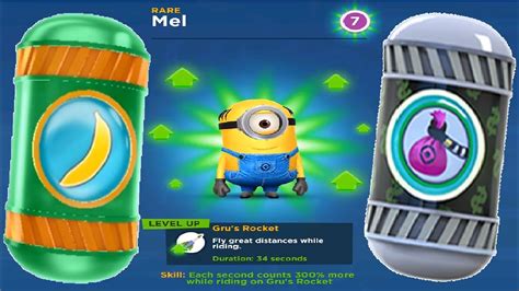 Mel Minion Rush Gru Rocket Level Up Costume Gameplay Walkthrough Ios