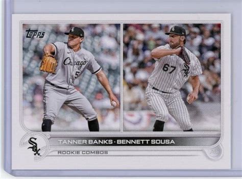 Topps Update Us Tanner Banks Bennett Sousa Rookie White