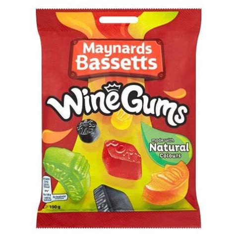 Maynards Bassetts Wine Gums Brits R Us