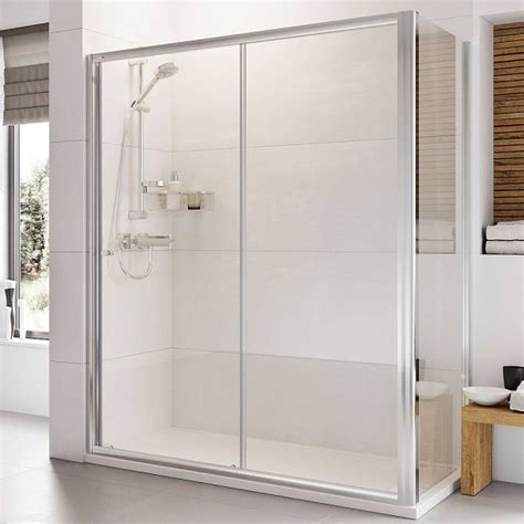 Roman Showers Haven 6 Sliding Shower Door 1200mm H3S12CS