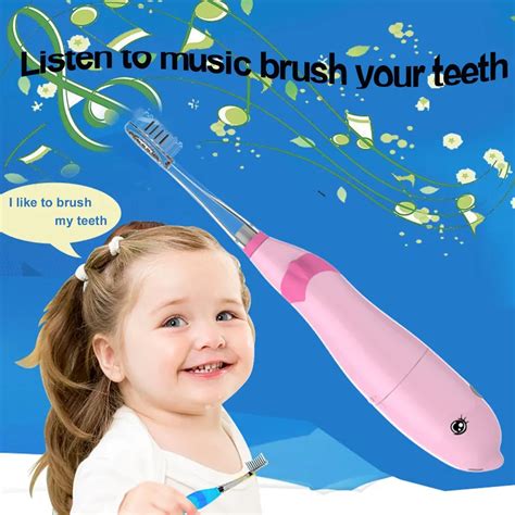 Seago Children Kids Electric Toothbrush Waterproof Battery Powered ...