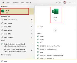 11 Cara Membuka Microsoft Excel Pada Windows 10 Excelandor 2023