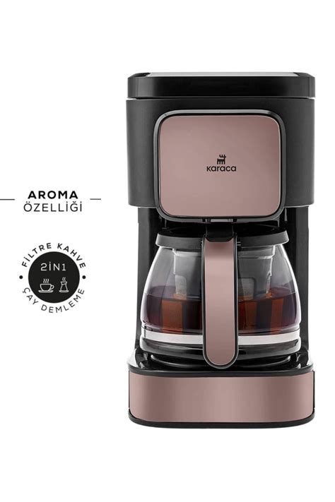 Karaca Just Coffee Aroma 2 In 1 Filtre Kahve Ve Çay Demleme Makinesi