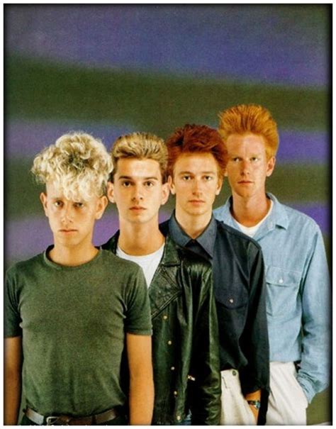 Depeche Mode and their poofy hair | Depeche mode, New wave music, Music ...