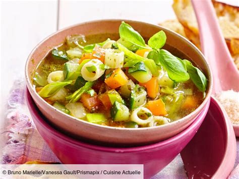 Soupe Au Pistou Express Recette Sur Cuisine Actuelle