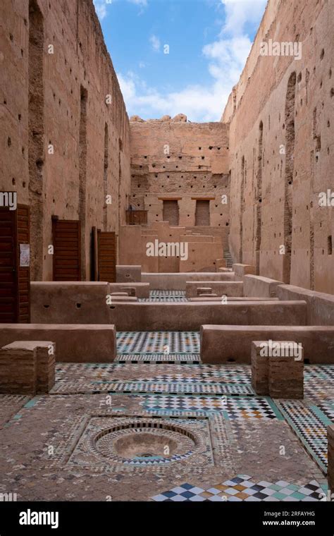 Morocco The Ruins Of El Badi Palace Badia Palace Kasbah District