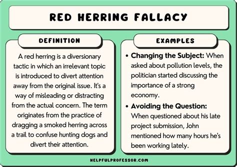 15 Red Herring Fallacy Examples 2025