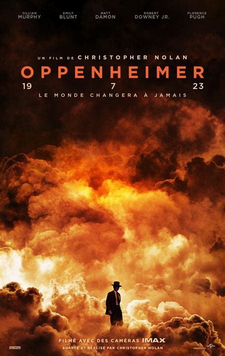 Affiche Du Film Oppenheimer Photo 56 Sur 57 Allociné