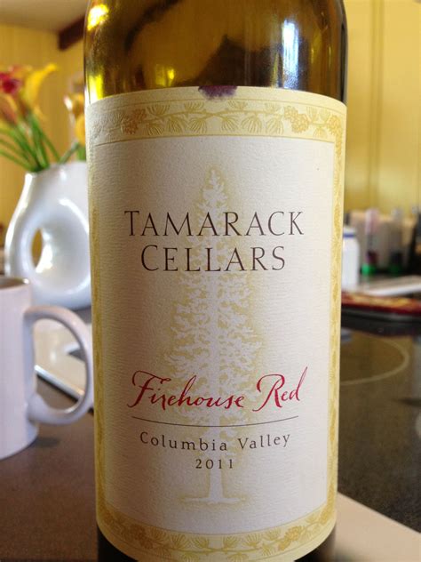 Tamarack Cellars Firehouse Red Blend Complete Blend With Lots Of