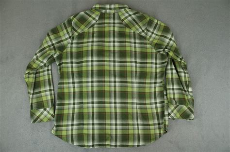 511 Tactical Womens Plaid Flannel Long Sleeve Butto Gem