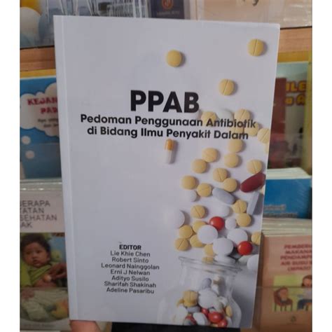 Jual Buku Original Ppab Pedoman Penggunaan Antibiotik Di Bidang Ilmu