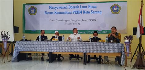 Dpd Fk Pkbm Kota Serang Sukses Gelar Musdalub Pkbm Himata