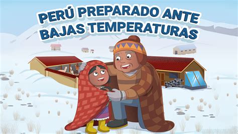 INDECI recomienda medidas de preparación ante bajas temperaturas