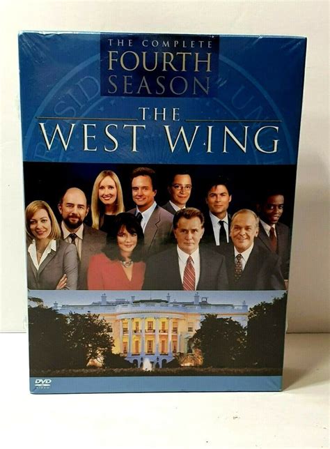 The West Wing The Complete Fourth Season Box DVD Set 6 Disc Set New