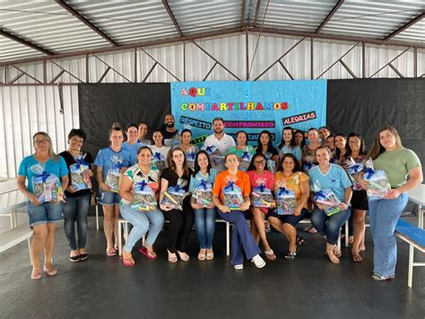 Educadores De Quinta Do Sol Recebem Kits De Materiais Escolares Aulas