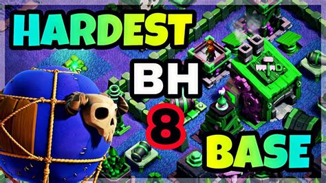 Best Builder Hall 8 Base Layout With Proof Hardest Bh8 Defence Base