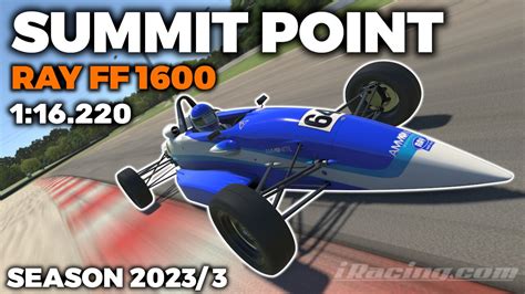 IRacing Summit Point Raceway Ray FF 1600 Guide Lap Hot Lap Setup