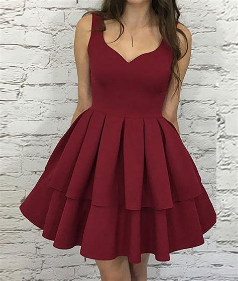 Cute Sweetheart Neck Burgundy Prom Dress Burgundy Evening Dress Blac Abcprom