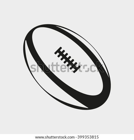 Rugby Ball Vector | Download Free Vector Art | Free-Vectors