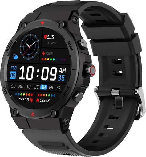 Smartwatch Relógio Inteligente My Watch I Fit Haiz Tela Full Touch 1 28