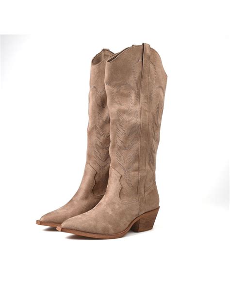 Botas Corina Altas Cowboy M3770 Arena Envíos en 24h