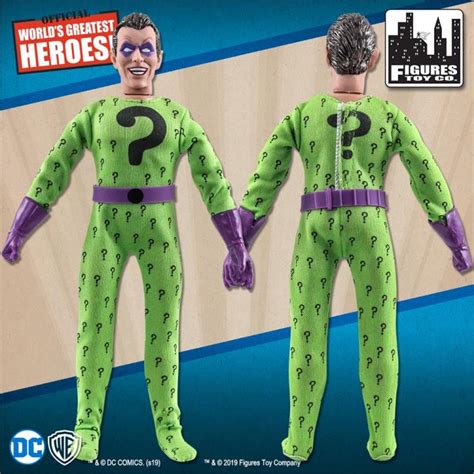 Dc World S Greatest Heroes Series The Riddler Retro Figure