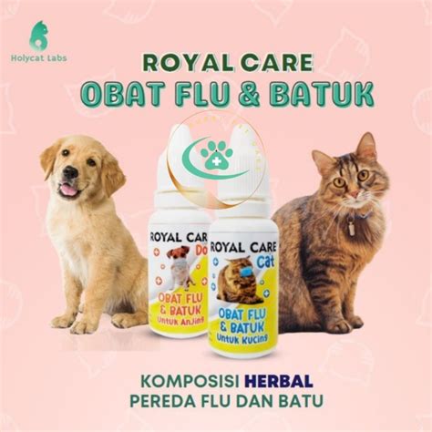 Jual ROYAL CARE FLU Batuk 10ml Obat Flu Kucing Anjing Mengobati Flu