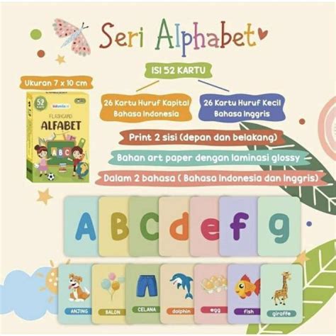 Jual Mainan Edukasi Anak Flash Card Kartu Pintar Kartu Belajar