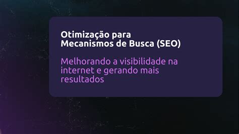 Otimiza O Para Mecanismos De Busca Seo