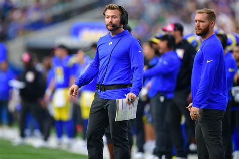 Rams Injuries Sean Mcvay May Not Coach Sunday Against Cardinals Turf