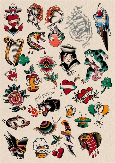 Pin By Clara Ashley On Boredpanda In 2024 Traditional Tattoo Flash