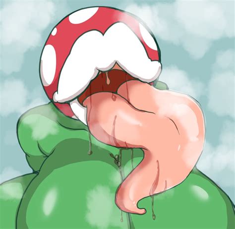 Rule 34 1girls Anthro Big Lips Female Female Only Green Skin Huge Breasts Long Tongue Mario