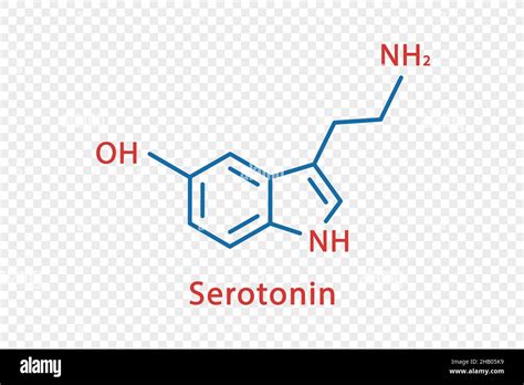 Serotonin Chemical Formula Serotonin Structural Chemical Formula