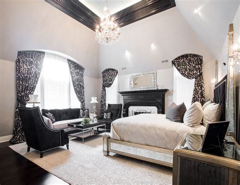 Black And White Luxury Bedroom Design Linly Designs Interior Design White Luxury Bedroom