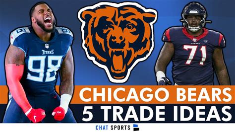 Chicago Bears Trade Rumors Nfl Draft Trade Ideas Ft Mekhi Becton